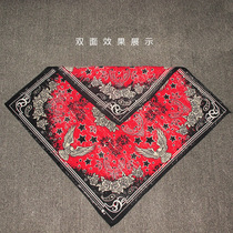 Heavy metal skeleton headscarf men and women Street trendermen hair heavy motorcycle masked scarf hip hop hiphop square scarf
