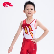 Li Weika 2020 VCIA happy gymnastics suit dance suit practice suit fitness suit male childrens gymnastics vest