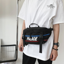 Tide Card Slanted Satchel Sports Mens Bag Day Department Small Backpack Mens Reflective Chest Bag Hip Hop Trend Single Shoulder Student Pocket