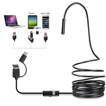 Small monitoring can be connected to mobile phone high-definition endoscope micro lens detector micro portable camera underwater