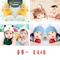 Photo Early education twins ready for pregnancy baby mural picture pictorial cute wall stickers Oversized dragon and phoenix beautiful poster