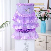 Water dispenser cover 2 sets of household bucket water dispenser dust cover Lace fabric modern simple dust cover cover