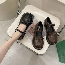 Pig waist shoes jk uniform Mary Jane small leather shoes women Summer Japanese ugly cute Big Head shoes tide lo shoes original cute