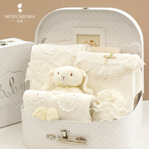 modomoma newborn baby gift baby gift box autumn dress princess womens treasure birth see face gift full moon