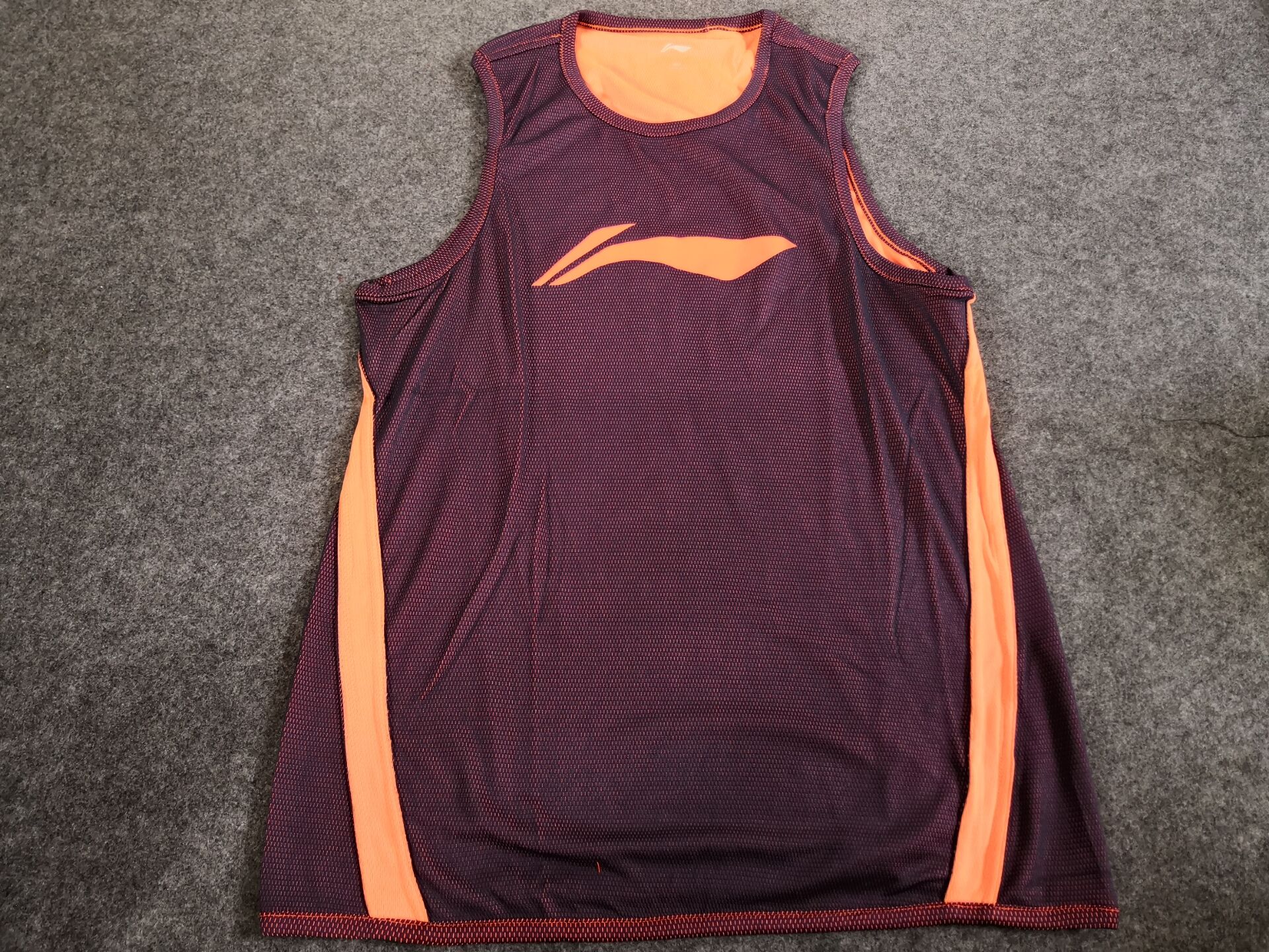 Li Ning CBA Sponsored Player Edition Double Sided Ball Uniform Classic Double Sided Sponsored Player Edition