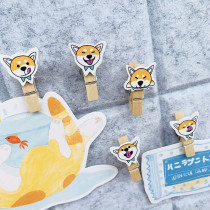 5 husky dog cartoon pushpin clip ins dont hurt photo pushpin message felt cork board Press nail