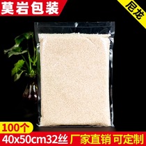 40*50cm32 wire thickened nylon vacuum packaging bag Bayberry plastic bag Commercial transparent glossy bag for food