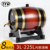 Wine Fermentation Bucket Artificial Oak Bucket Wine Bucket Decorated Red Wine Bucket
