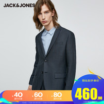 JackJones Jack Jones spring mens new character pattern atmospheric split collar slim business suit jacket