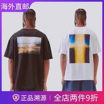 FEAR OF GOD ESSENTIALS HIGH STREET CALIFORNIA LIMITED SHORT-SLEEVED MENS AND WOMENS PHOTO LOOSE T-shirt TIDE