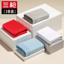 3 - piece of three - gun underwear men 100 % pure cotton high - waist stretch triangle trousers in old - age pants