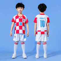 Bala haha Boys Football Shirt set 2021 Summer Girls European Cup team Uniform bala haha Childrens football shirt