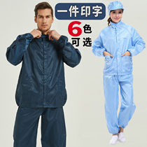 Hongxuan anti-static split clothing dustproof clothing clean clothing dust-free food factory pharmaceutical factory clothing spray large size protective clothing