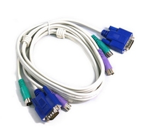 Physical 1 5m Maxtor original line 1 5m three-parallel switcher KVM line male needle
