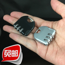 Padlock mini password anti-theft lock bag type luggage lock metal small lock small mini padlock