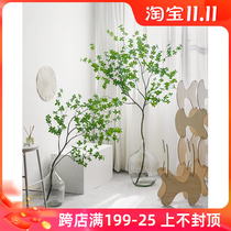 Simulation plant Japanese Bell fake green plant potted interior decoration Nordic ins bonsai ornaments simulation bell tree