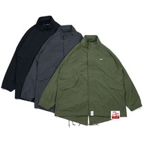 20SS DESCENDANT D-51M Nishiyama yuvenle fishtail stand collar windbreaker jacket jacket jacket