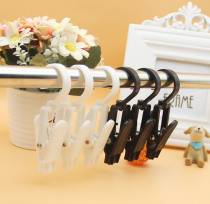 Multi-function plastic hook clip Rotating strong clip Hat clip Household drying fabric sample Shoes and boots display