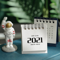 2021 creative mini desk calendar Simple ins wind small fresh literary small calendar Student desktop small ornaments