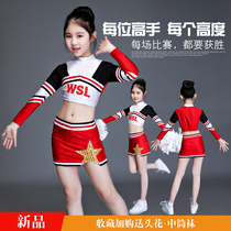 Childrens cheerleading costumes female professional customized competitive competition performance costumes student dance performance costumes cheerleading uniforms