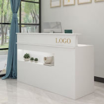 Simple cash register small counter clothing barber shop convenience store bar counter reception desk simple
