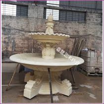 Jiahui sandstone sculpture relief porch walkway villa garden indoor outdoor water landscape fountain large fountain