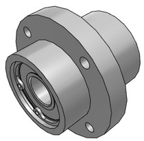 Buckle ring Double bearing Embedded housing assembly Flange-guided housing BGRZ BGSZ BGCZ