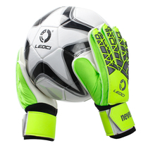 Foot step for the win goalkeeper gloves Youth childrens football gloves Football goalkeeper joints with finger gloves