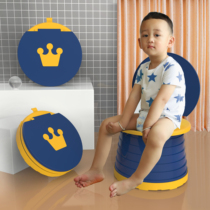 Childrens folding toilet portable toilet Men and women babies go out on a tour car childrens urinal Baby potty