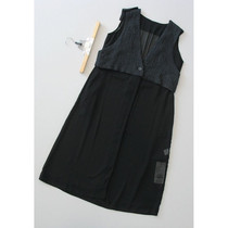 Ge P201-803] counter brand 895 Ramie shoulder Womens small vest 0 28KG