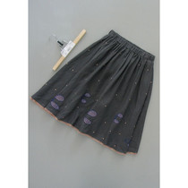  C361-801]Counter brand linen womens tutu pleated skirt 0 25KG