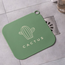 Floor drain deodorizer bathroom toilet anti-reverse odor artifact insect-proof cover kitchen seal silicone sewer deodorant pad