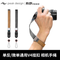 Peak design peakdesign cuff micro SLR camera quick dismantling wrist strap Canon Sony Fuji hand rope