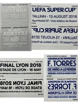 La Liga Atletico Madrid 1718 Europa League final match printing Sipesa various match collection genuine