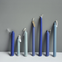 CHIC ROSE clearance natural handmade candles smokeless blue 1 romantic dinner candlelight decorative home