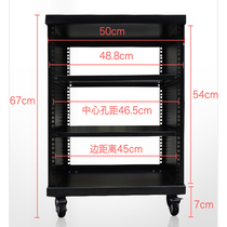 12u audio Iron air box cabinet power amplifier cabinet aviation cabinet network Cabinet professional computer cabinet