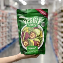 Shanghai costco DJA veggie crisps dried vegetables baked non-fried mixed fruit and vegetable crisps
