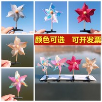 Outdoor tourism childrens windmill hairclip selling cute small windmill hairpin head windmill hair accessories windmill small toy
