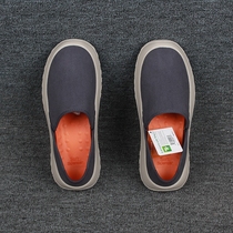 Export to the United States SOFT mens City outdoor leisure sports shoes a pedal set of canvas shoes shock absorption walking shoes