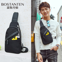 Chest Bag Mens Summer Mens Bag Fashion Single Shoulder Bag Slanted Satchel men Canvas Boom Day pocket Mens pack