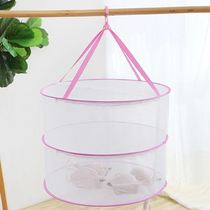 Sun sweater net bag drying basket fully enclosed drying net clothes tile net bag drying socks underwear artifact