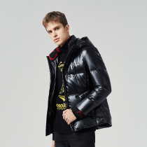 CREAZIONI 2020 autumn and winter new fashion casual silhouette down jacket mens letter printing mens jacket