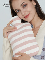 Poss hot water bag PVC large warm water bag female water filled thick warm handbag water hot hand bag warm waist belly