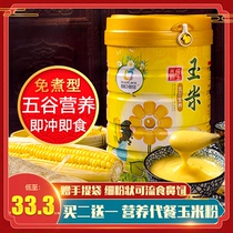 Longchen Youjia Middle-aged and Elderly Nutrition Corn Flour Student Rice Milk Meal Substitute Powder Elderly Rice Paste Adult Breakfast Stream Food
