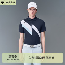DESCENTE GOLF di Sante golf man short sleeve POLO shirt G133MCTS01