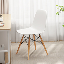 Nordic dining table dining chair home leisure chair backrest bedroom dormitory learning desk stool simple study computer chair