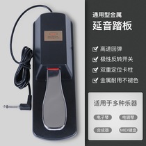 Electric piano sustain pedal electronic organ midi keyboard universal piano metal pedal musical instrument accessories
