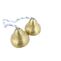Copper bumping Bell small bell copper bumping Bell thick medium and small children student music class percussion instrument
