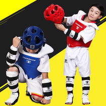 Taekwondo protective gear full set of childrens five or eight sets of body armor suit Combat equipment competition helmet mask