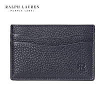 PURPLE LABEL male fit 2022 spring leather card holder RL51776
